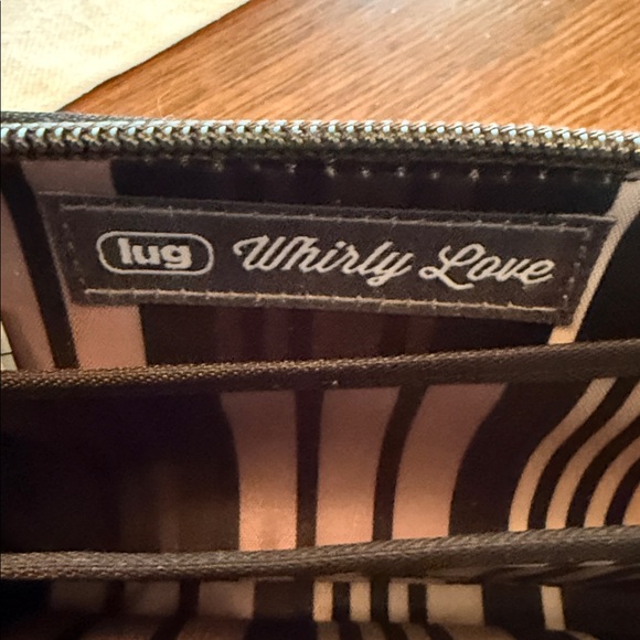 Lug Black Wristlet with Love Script - Picture 5 of 11
